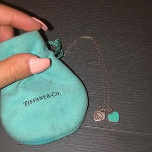 Tiffany & co heart necklace